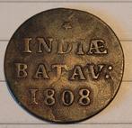 Munt Indiae Batav 1808, Postzegels en Munten, Munten | Nederland, Ophalen of Verzenden, Vóór koninkrijk, Losse munt