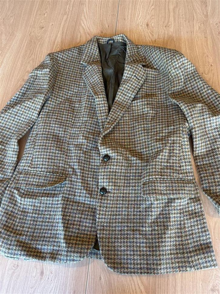 vintage harris tweed herenjas maat xl gevoerd met schoudervu, Kleding | Heren, Jassen | Winter, Zo goed als nieuw, Maat 56/58 (XL)