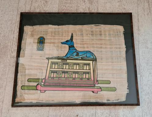 Schilderij op rijstpapier, 50x41 cm. Puntgaaf!, Antiek en Kunst, Kunst | Niet-Westerse kunst, Ophalen of Verzenden