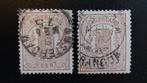 Te koop nl 13 1/2 cent rijkswapen 1871, Ophalen of Verzenden, T/m 1940, Gestempeld