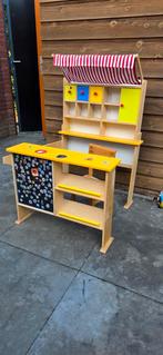 Leuke houten speelwinkel met accessoires, Ophalen, Gebruikt, Hout, Speelkeuken