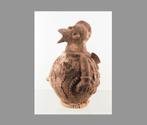 Div Afrikaanse obj: oa Mambila terracotta pot(120801-09), Ophalen of Verzenden