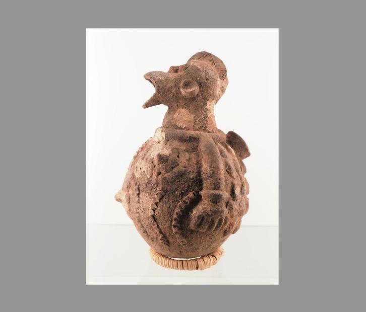 Div Afrikaanse obj: oa Mambila terracotta pot(120801-09), Antiek en Kunst, Antiek | Keramiek en Aardewerk, Ophalen of Verzenden