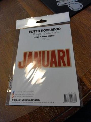 dutch doobadoo planner stencil beschikbaar voor biedingen