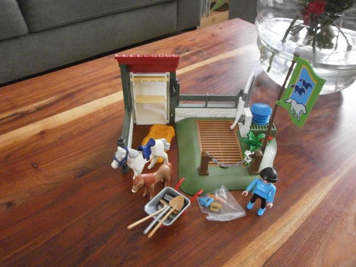 Playmobil/Playmobil paardenwasplaats/Playmobil 6926, Kinderen en Baby's, Speelgoed | Playmobil, Gebruikt, Complete set, Ophalen of Verzenden