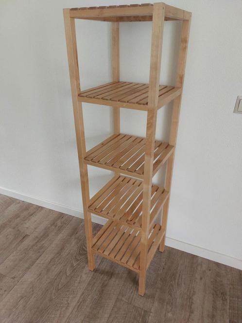 Open lattenkast (Te koop: Ikea - Muskan), Huis en Inrichting, Kasten | Kledingkasten, Zo goed als nieuw, 100 tot 150 cm, Minder dan 50 cm
