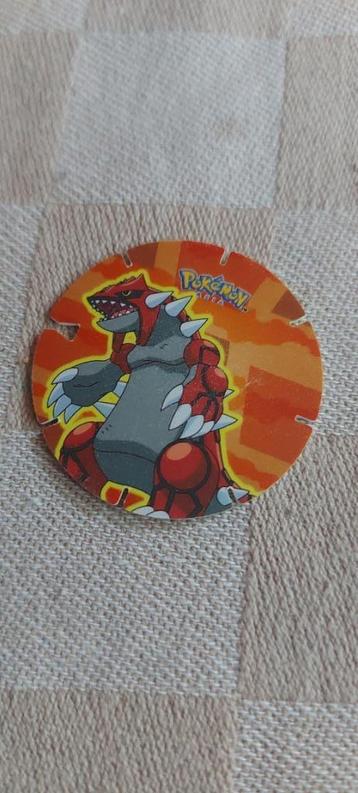 pokemon flippo zeldzaam legendary Groudon zeldzaam fraai  beschikbaar voor biedingen