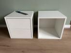 2 witte EKET kastjes van IKEA 35x35x35, Ophalen, Zo goed als nieuw, Minder dan 45 cm, Minder dan 55 cm