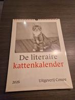 De literaire kattenkalender 2026, Ophalen of Verzenden, Nieuw