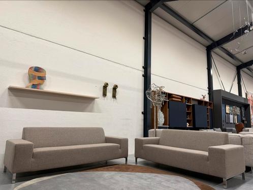 2 Nieuw Gelderland 6511 Bankstel 3 & 2,5 Andes Taupe Bank, Huis en Inrichting, Banken | Bankstellen, Nieuw, Rechte bank, Driepersoons