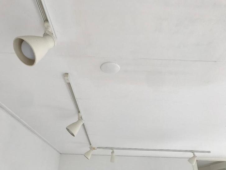 railverlichting, verlichtingsrail inc. spots LUMIANCE  35,00, Huis en Inrichting, Lampen | Spots, Zo goed als nieuw, Metaal of Aluminium