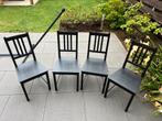 4x Eetkamerstoel Stefan Ikea, Huis en Inrichting, Stoelen, Ophalen, Zo goed als nieuw, Vier