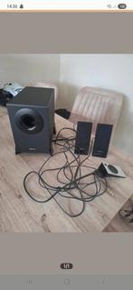 Edifier speakerset met subwoofer, Ophalen of Verzenden, Gebruikt