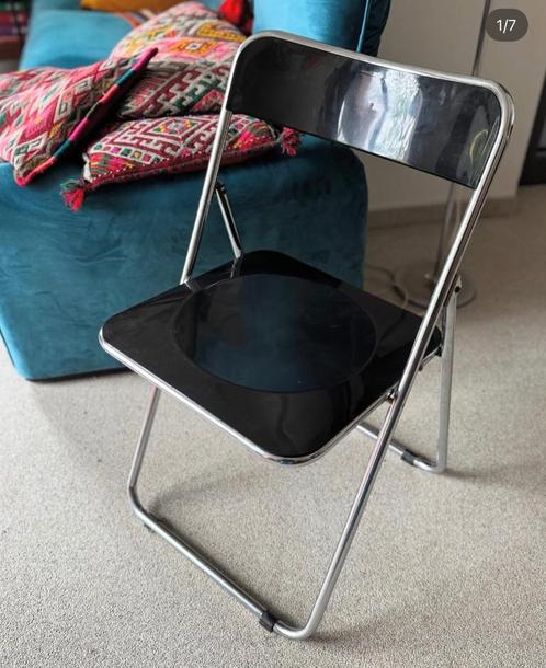 Vintage plooistoel, Antiek en Kunst, Antiek | Meubels | Stoelen en Banken, Ophalen