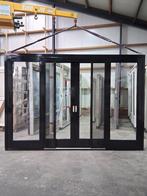 Schuifpui + Schuifhorren Hr++ bezorgen factuur mogelijk, 225 cm of meer, Ophalen of Verzenden, Zo goed als nieuw, Inclusief glas