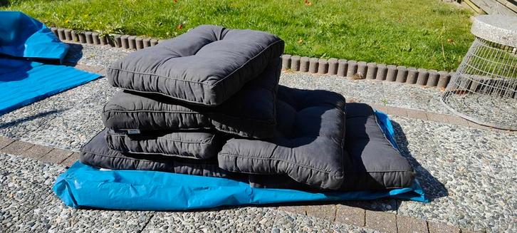 Tuinbank Kussens - Set van 6, Tuin en Terras, Tuinmeubel-accessoires, Gebruikt, Ophalen of Verzenden