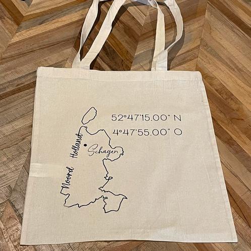 Tote Bag Noord Holland Schagen handmade, Sieraden, Tassen en Uiterlijk, Tassen | Schoudertassen, Nieuw, Ophalen of Verzenden