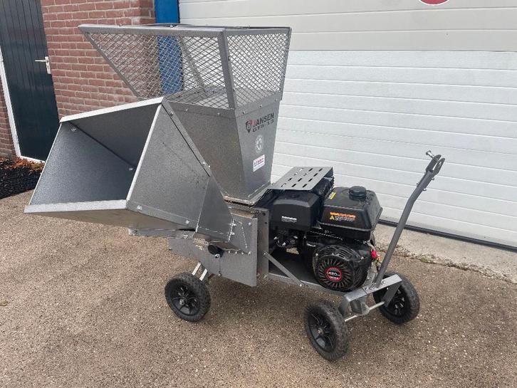 Jansen GTS-13 Hakselaar - Krachtige Houtversnipperaar, Tuin en Terras, Hakselaars, Gebruikt, Benzine, Ophalen