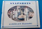 Alkmaar - 10 Vintage Snapshots Kaasmarkt gekleurd, Verzamelen, Foto, Klederdracht, Ophalen of Verzenden, Zo goed als nieuw