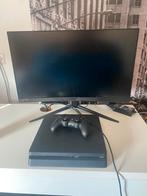 Ps4 en msi monitor 144 hz 1 ms controller gta 5 disc, Ophalen of Verzenden, Zo goed als nieuw, 101 t/m 150 Hz