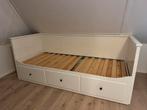 Ikea Hemnes bedbank, Ophalen, Gebruikt, Wit, Tweepersoons