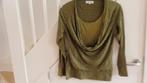 NIEUW Dames tricot trui groene streep mt L Garcia Jeans, Maat 42/44 (L), Nieuw, Ophalen of Verzenden, Garcia