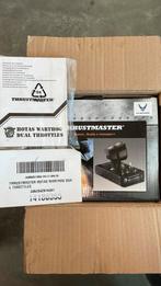 Thrustmaster Hotas Warthog dual throttles zwart, Computers en Software, Joysticks, Ophalen of Verzenden, Zo goed als nieuw, Thrustmaster