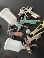 Sata lakspuiten. Sata jet, Doe-het-zelf en Verbouw, Schildersmaterialen, Ophalen of Verzenden, Gebruikt, Verfspuit of Verfpomp