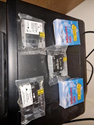 Brother LC-123BK Inktcartridges - Nieuw - MFC J470DW beschikbaar voor biedingen
