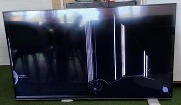 Samsung 65 inch QLED 4K Smart TV 2020 Scherm Defect beschikbaar voor biedingen