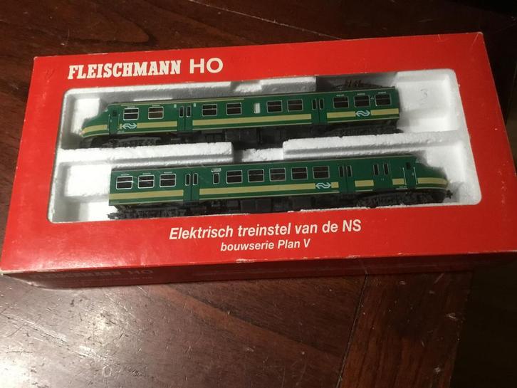 Fleischmann plan v groen digitaal als nieuw in ovp HO, Hobby en Vrije tijd, Modeltreinen | H0, Zo goed als nieuw, Wagon, Gelijkstroom
