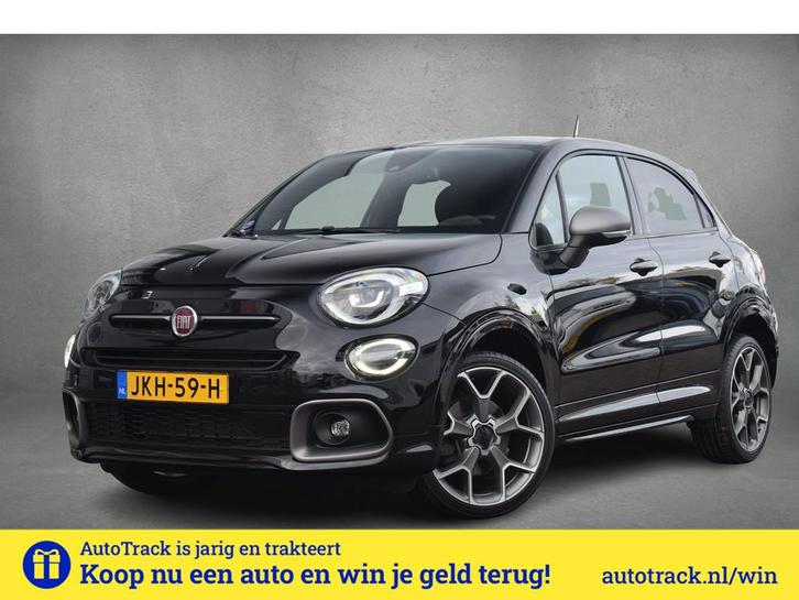 Fiat 500X 1.3 GSE Sport | VOL! | Leer | Stoelverw. | Camera, Auto's, Fiat, Bedrijf, Te koop, 500X, ABS, Achteruitrijcamera, Airbags