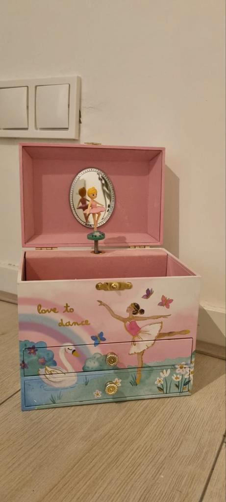 Muziekdoosje sieradendoosje met ballerina, Kinderen en Baby's, Kinderspulletjes, Ophalen of Verzenden