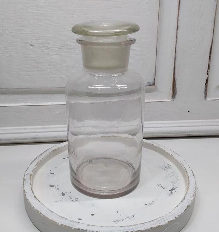 Originele apotheker stopfles, Antiek en Kunst, Antiek | Glas en Kristal, Ophalen of Verzenden