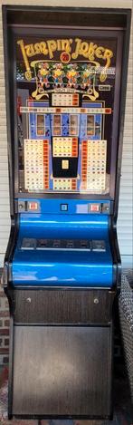 vintage werkende gokkast  jumpin joker., Gulden, Ophalen, Gebruikt