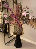 Decoratieve vaas met bloemen, Ophalen, Overige materialen, Overige kleuren, Zo goed als nieuw