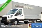 Ford Transit 350 2.0TDCI 130pk L4H1 Trend | Pick-up | Camera, Auto's, 2549 kg, Achterwielaandrijving, 1995 cc, 4 cilinders