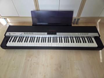 Yamaha CP5 stagepiano, voetpedaal, set is in nieuwstaat   beschikbaar voor biedingen