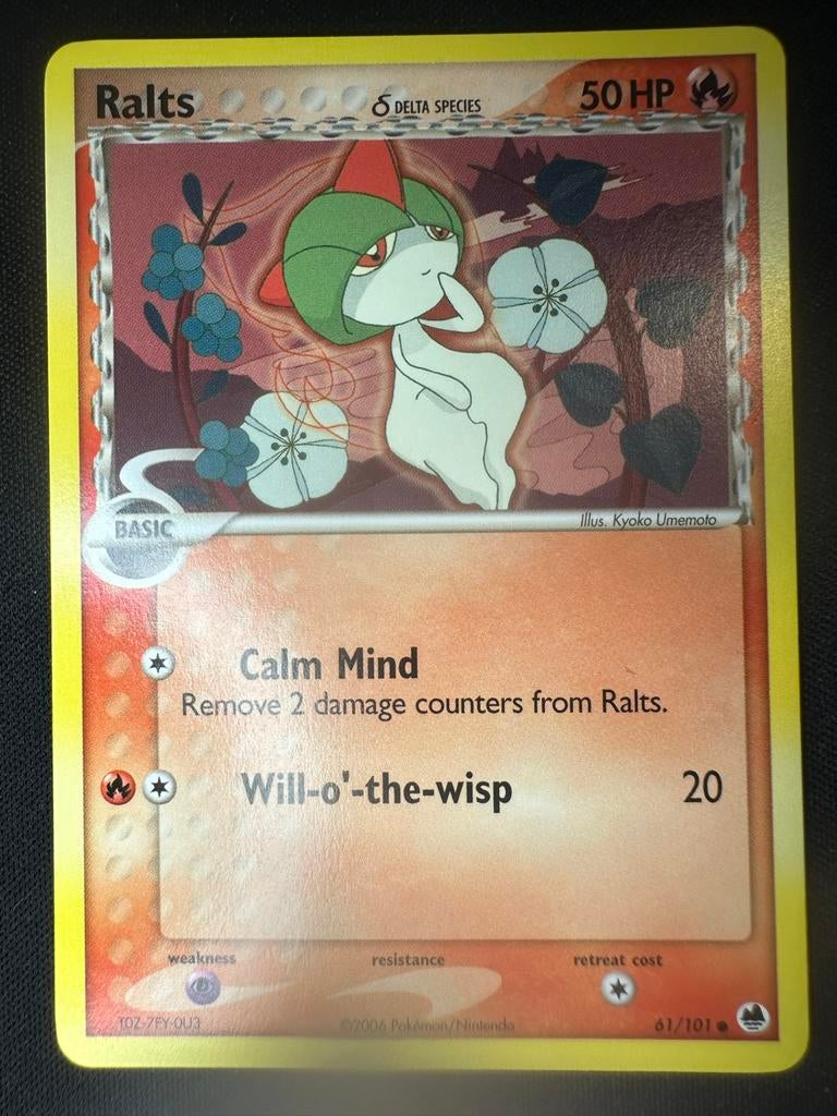 Ralts 61/101 - Dragon Frontiers, Ophalen of Verzenden, Zo goed als nieuw, Losse kaart