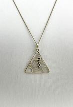 14 Karaat Gouden Hanger Naturisten Symbool - Vrouw, Overige voorstellingen, -, -, Ophalen of Verzenden