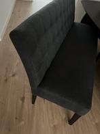 Woood eetkamerstoelen en bankje. (antraciet), Huis en Inrichting, Stoelen, Ophalen, Gebruikt