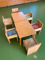 2x kindertafel + 6x kinderstoel, Ophalen, Gebruikt, Tafel(s) en Stoel(en)