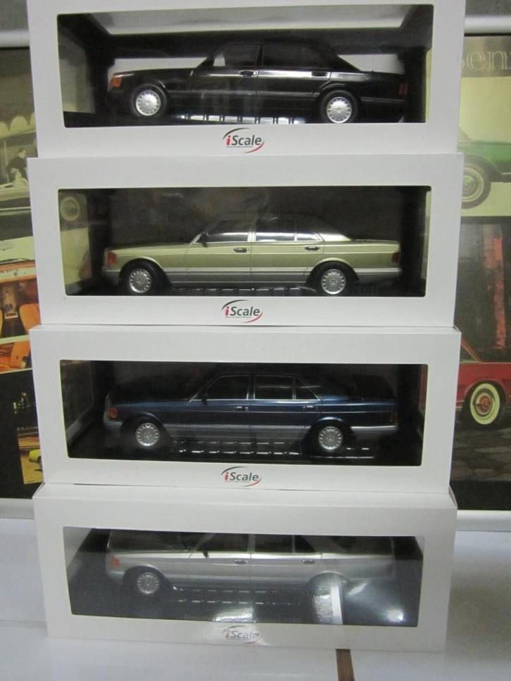 MERCEDES-BENZ S-KLASSE 560 SEL B.J.1985, Hobby en Vrije tijd, Modelauto's | 1:18, Nieuw, Auto, Ophalen of Verzenden