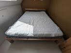 Ikea Neiden 140x200 met Matras, Ophalen, Wit, Tweepersoons, 140 cm