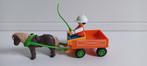 playmobil kar met pony, Kinderen en Baby's, Speelgoed | Playmobil, Gebruikt, Ophalen of Verzenden, Los playmobil