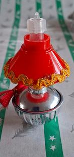 Kerstbal Schemerlamp, Kunststof jaren 50/60, Ophalen of Verzenden, Gebruikt