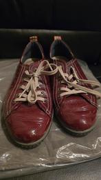 ECCO Soft 7 Burgundy Patent Leather Sneakers (maat 41), Ophalen of Verzenden, Zwart, Sneakers of Gympen