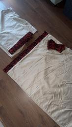 Beige gordijnen truckjunkie, Ophalen of Verzenden, Zo goed als nieuw, Beige, 200 cm of meer