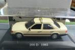 mercedes benz w124  200d 1985 - duitse taxikleurstelling1/43, Verzenden, Nieuw, Auto, Overige merken