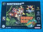 Nintendo 64 Donkey Kong, Vanaf 3 jaar, Platform, Ophalen of Verzenden, 3 spelers of meer